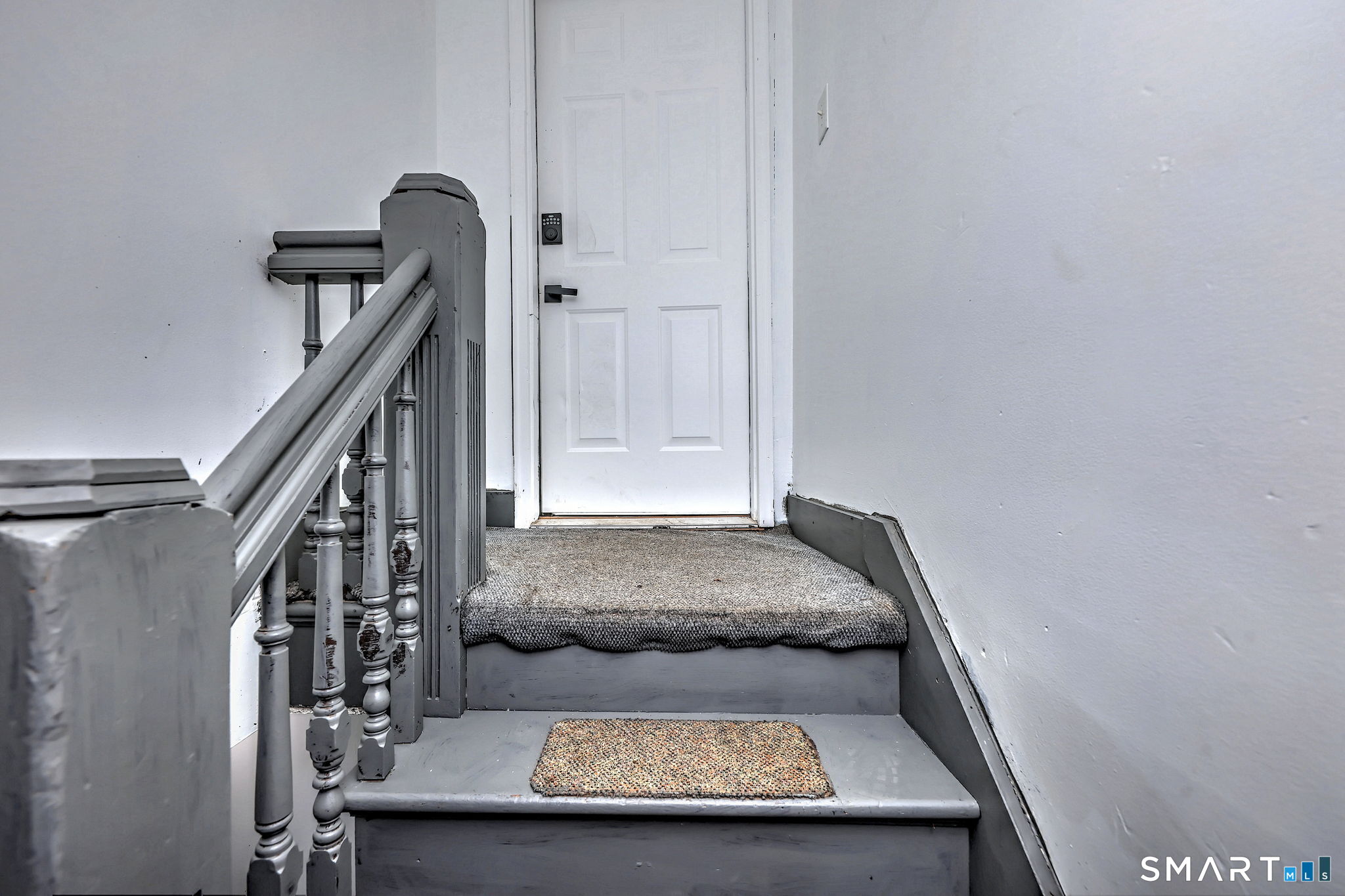 483 Ferry Street, Unit 3 New Haven, CT 06513 - Photo 3 of 28 a view of staircase with a rug