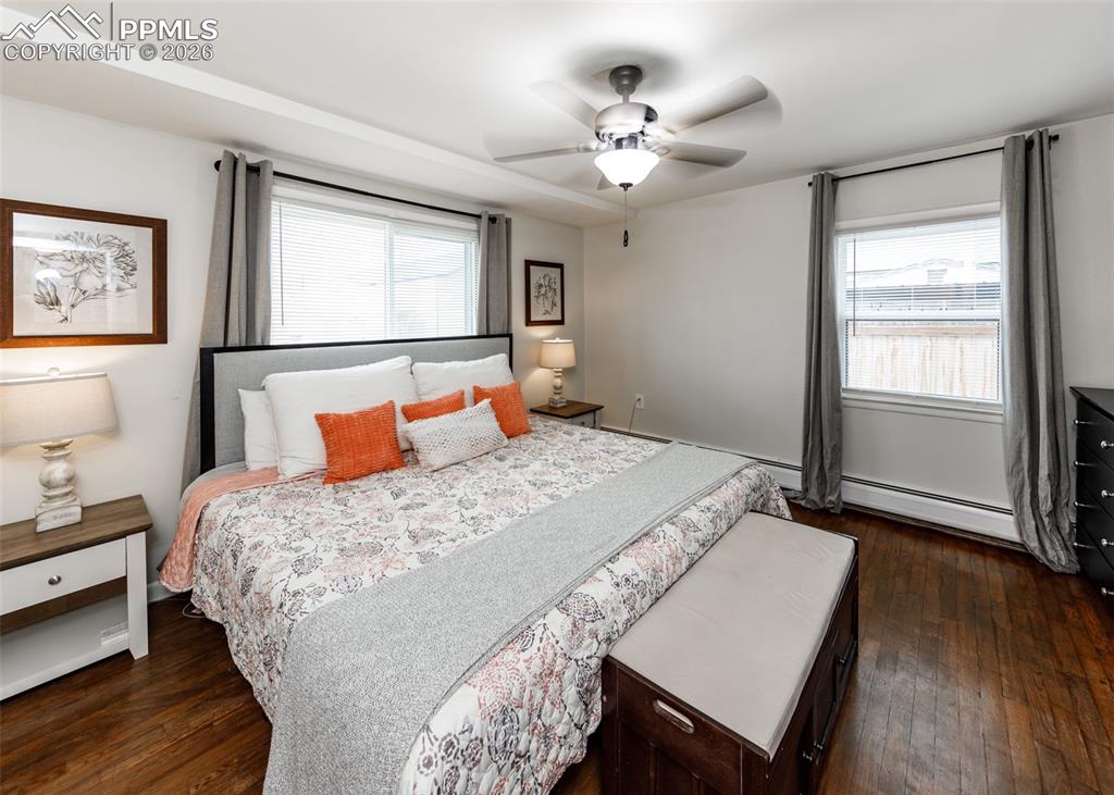 548 Denver Street Calhan, CO 80808 - Photo 16 of 40 a bedroom with bed and window