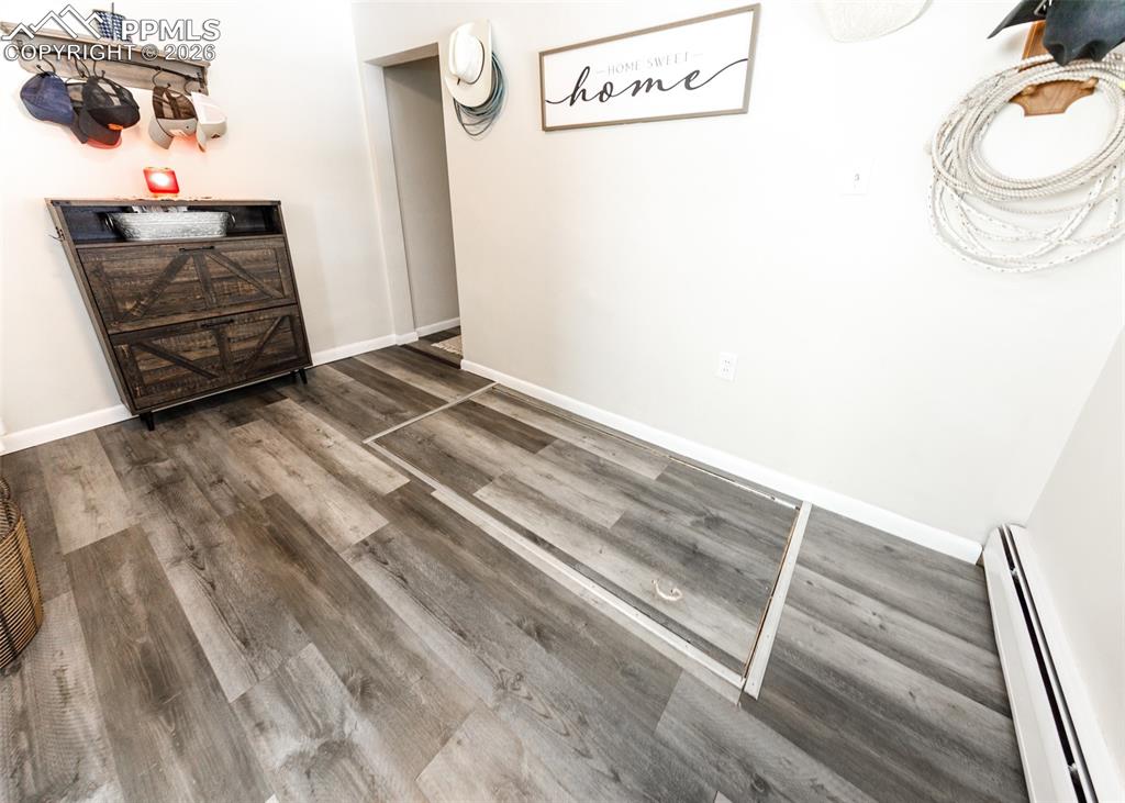 548 Denver Street Calhan, CO 80808 - Photo 28 of 40 a view of a hardwood floor