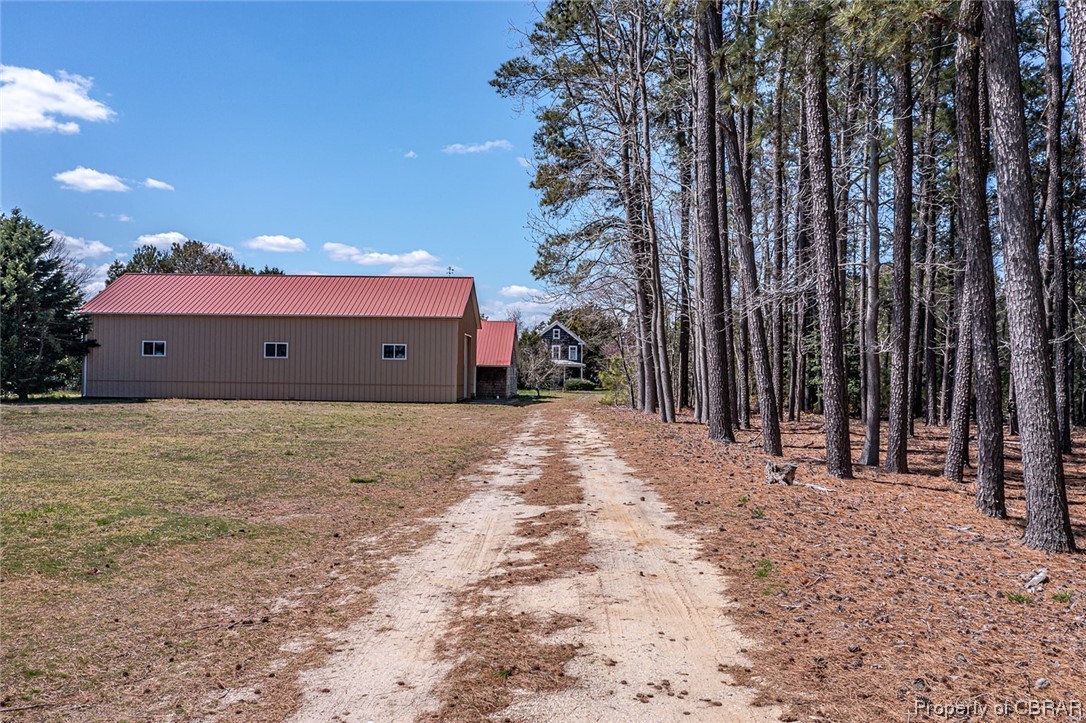 213 Edwards Lane Reedville, VA 22539 - Photo 43 of 47 Driveway to property