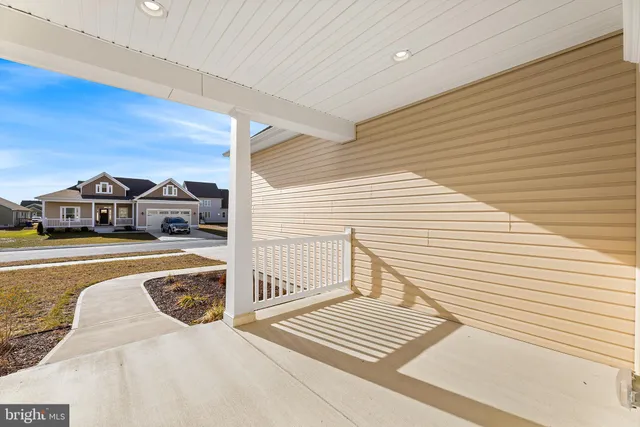 a view of a balcony with a sink