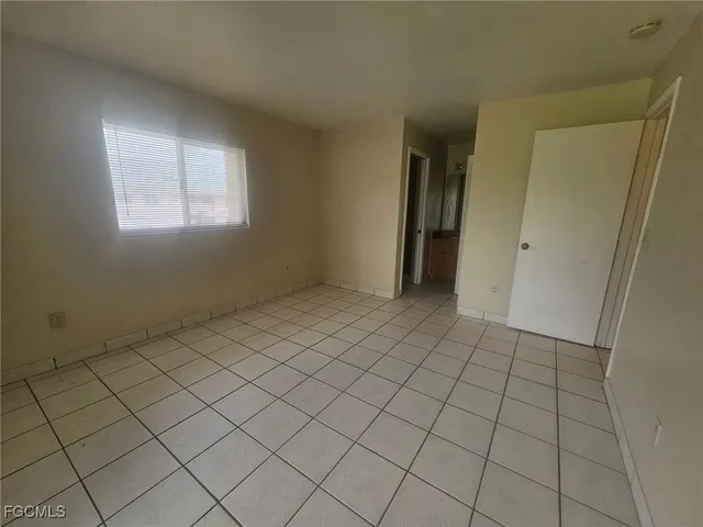 a bathroom with a white shower