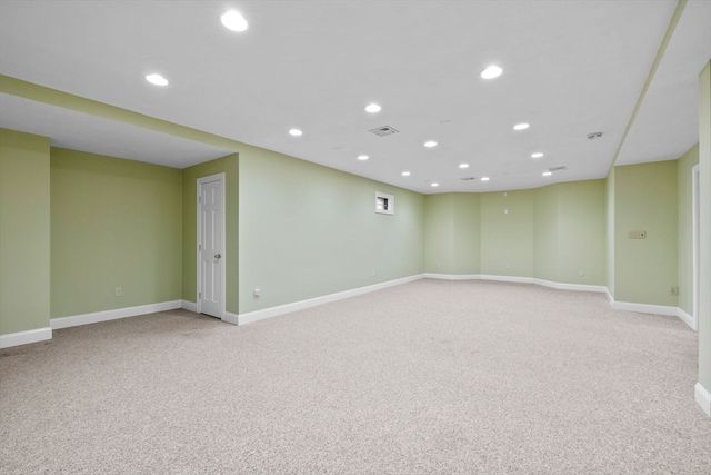 a view of empty room
