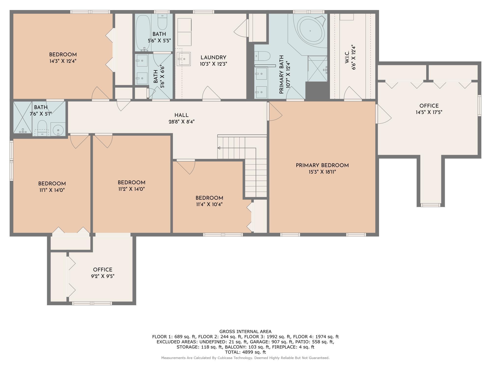 1915 Millbridge Road Salem, VA 24153 - Photo 83 of 84 new floor plan 4