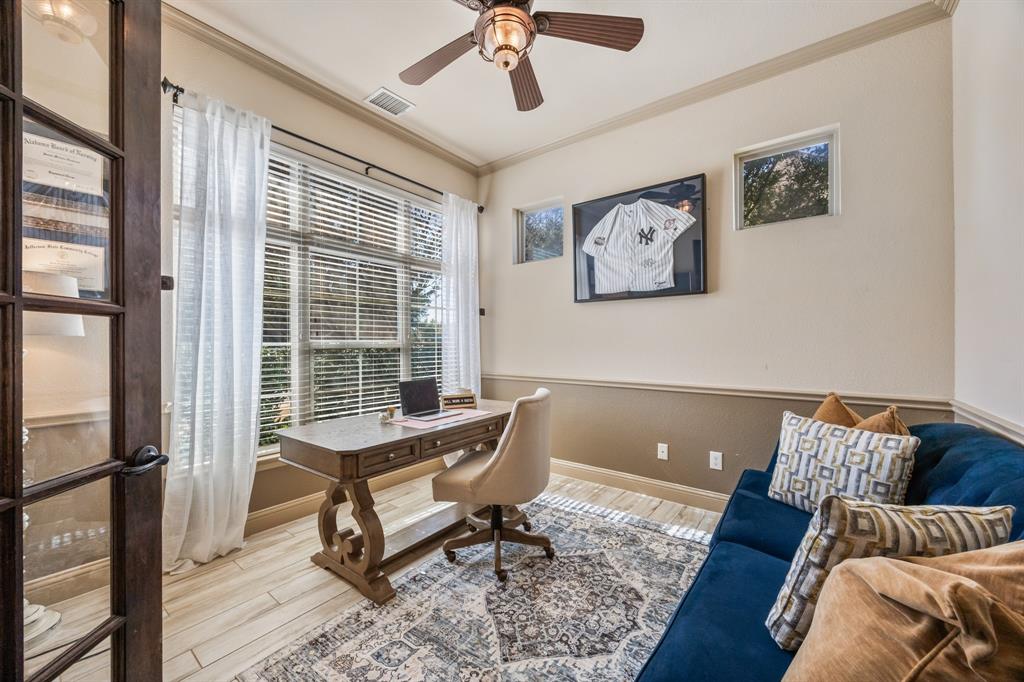 1206 Wedgewood Drive Forney, TX 75126 - Photo 10 of 40 a living room with a couch and a window