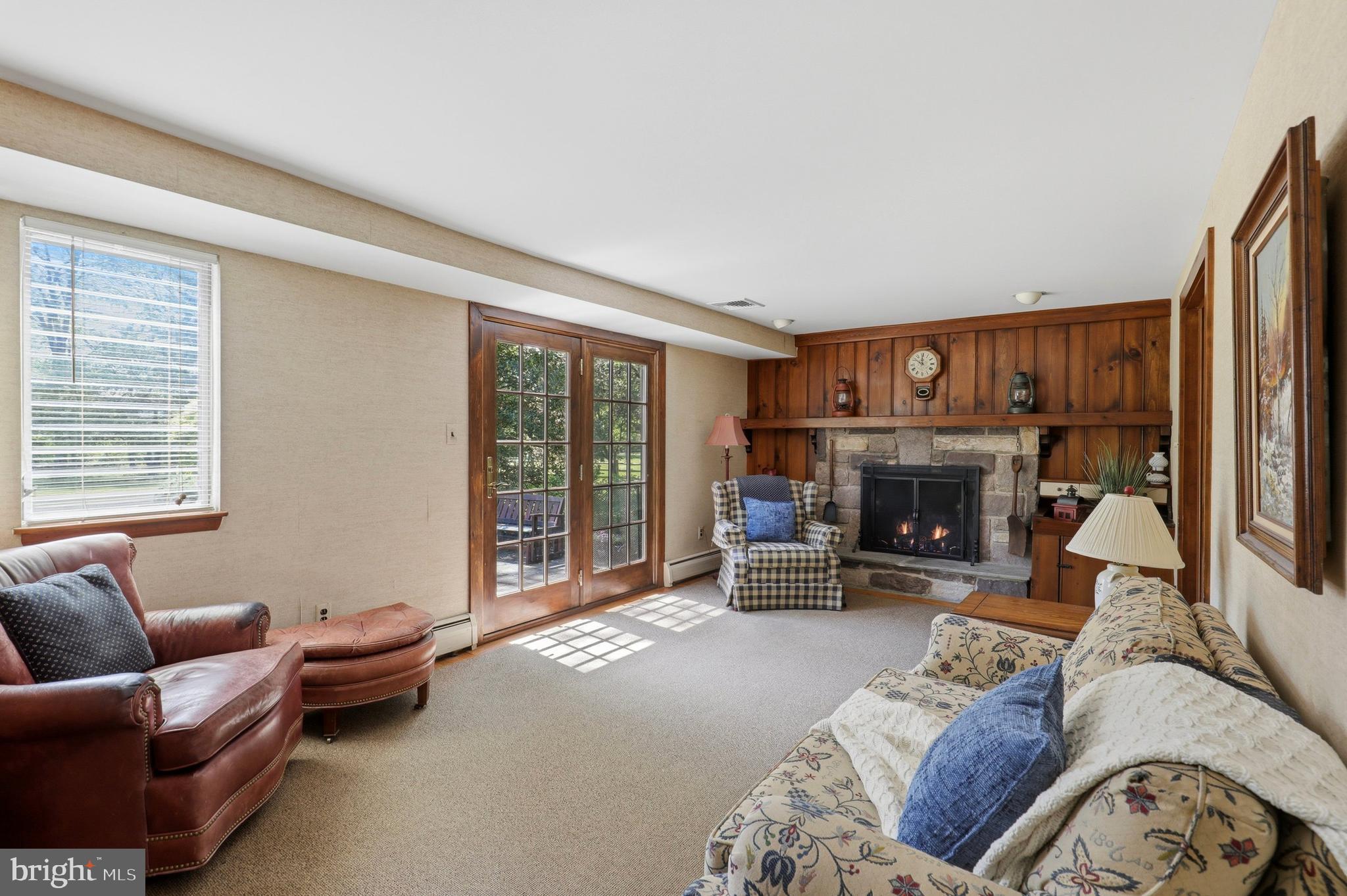 203 Fairway Road Ambler, PA 19002 - Photo 16 of 46 Family Room with Patio Doors