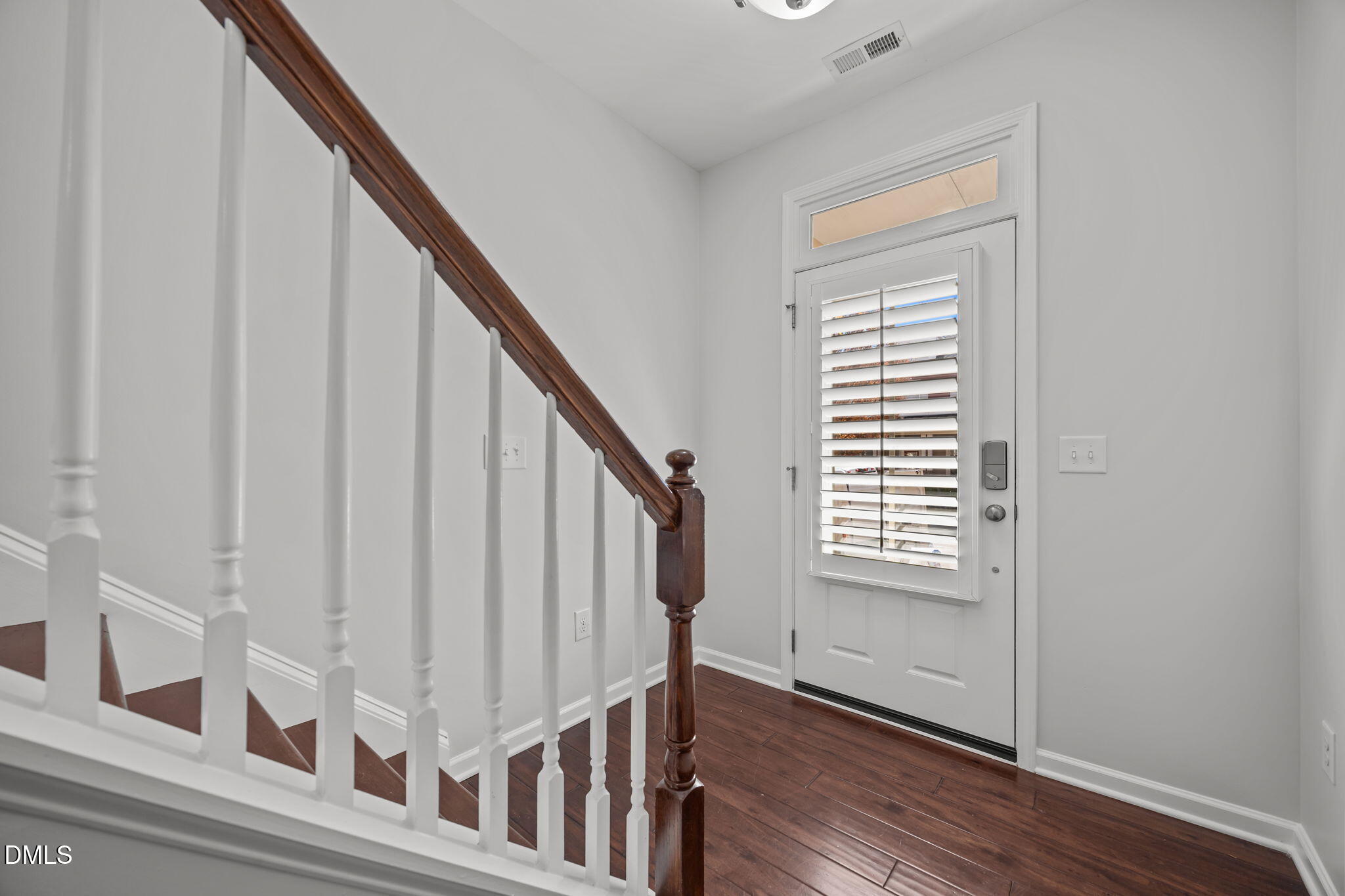 1319 Rodessa Run Raleigh, NC 27607 - Photo 37 of 64 a view of an entryway with wooden floor