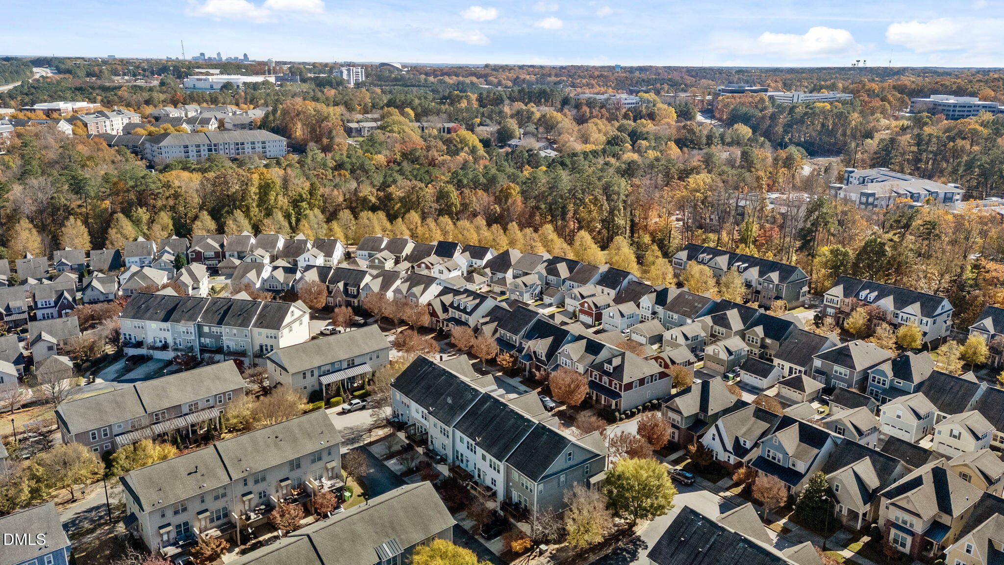 1319 Rodessa Run Raleigh, NC 27607 - Photo 52 of 64 an aerial view of multiple house