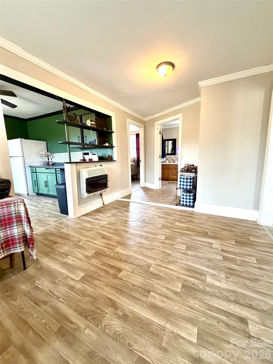 137 Clements Road Rutherfordton, NC 28139 - Photo 6 of 16 a living room with furniture and a flat screen tv