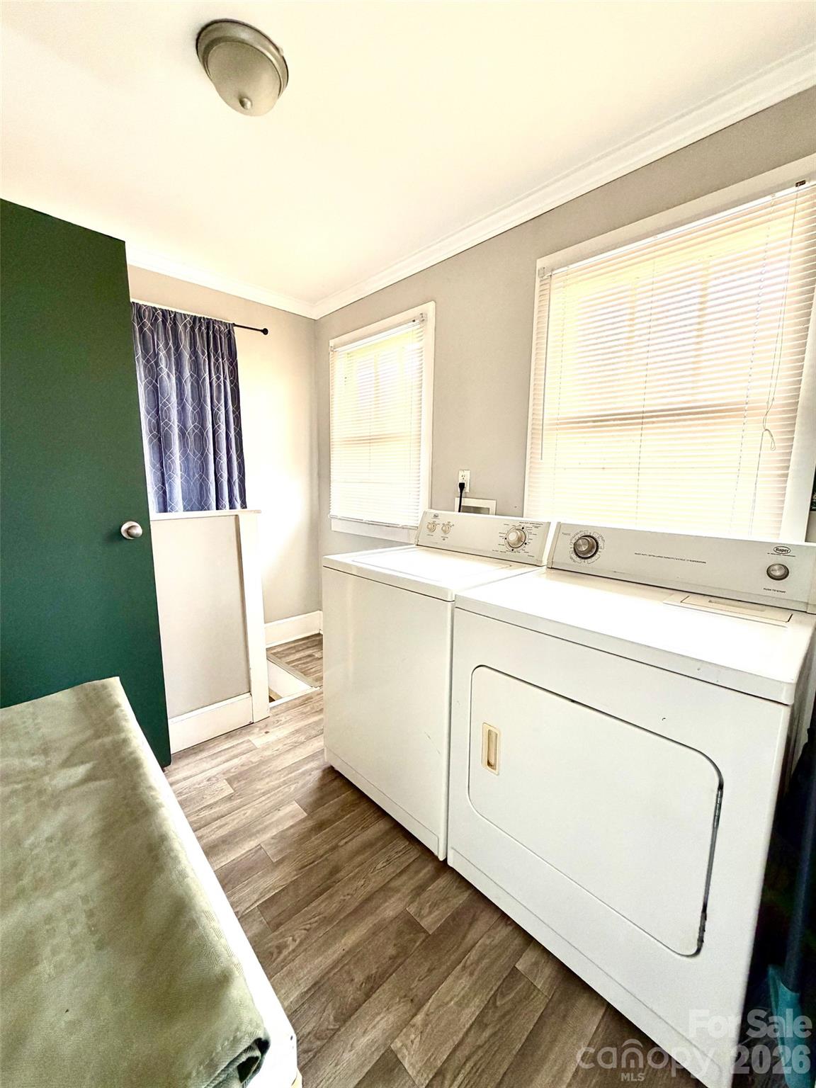 137 Clements Road Rutherfordton, NC 28139 - Photo 8 of 16 a utility room with dryer and washer