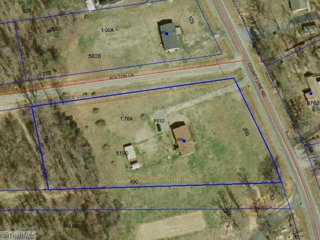 358 County Line Road Reidsville, NC 27320 - Photo 2 of 13 Aerial View.