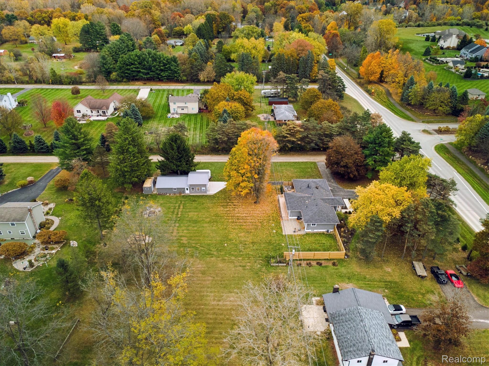 5100 Oakhill Road Clarkston, MI 48348 - Photo 48 of 54 Aerial view of residential area