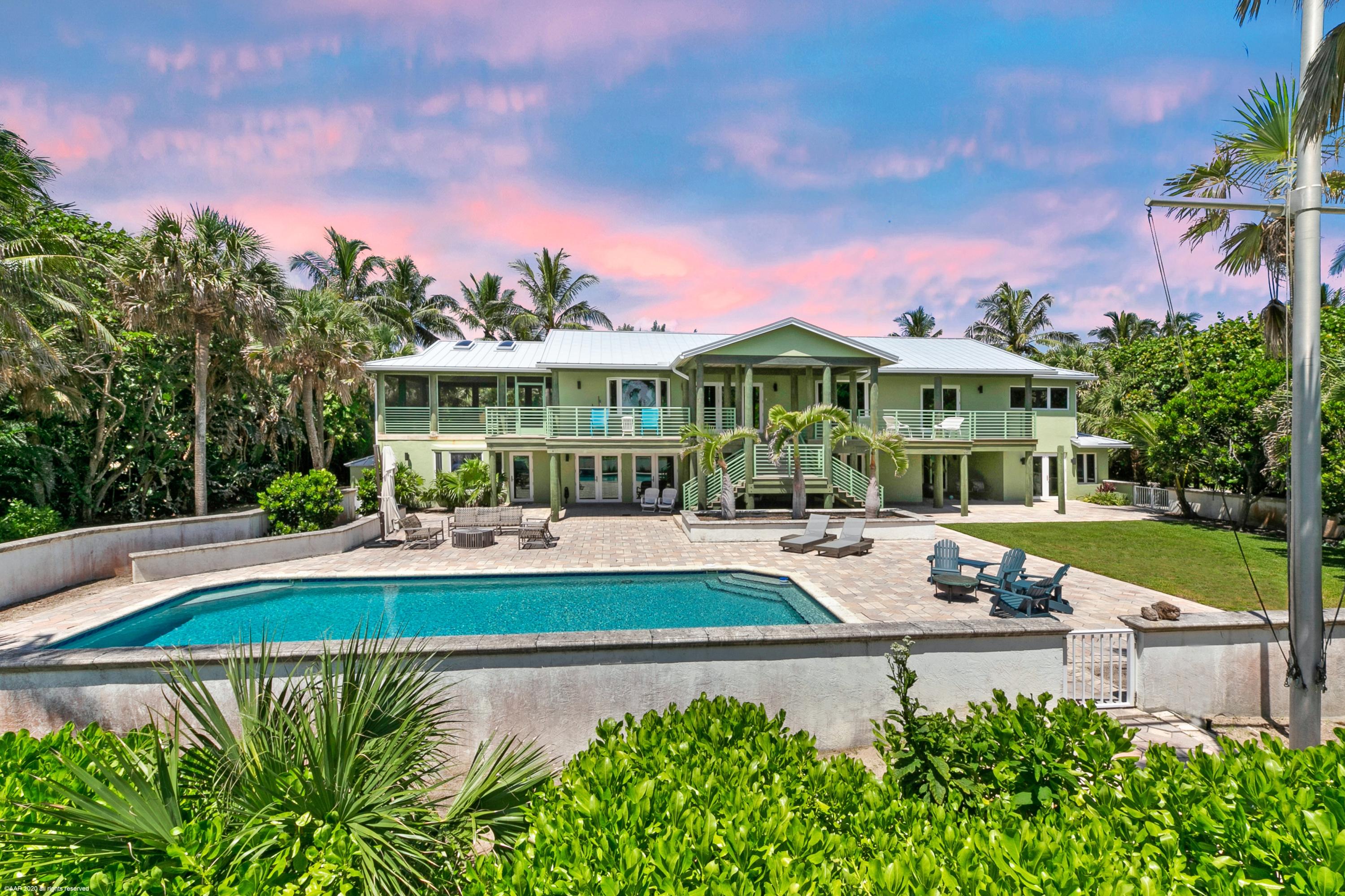 130 North Beach Road Hobe Sound, FL 33455 - Photo 2 of 25 Pool area