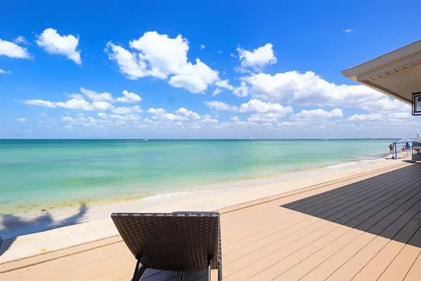 a view of an ocean beach
