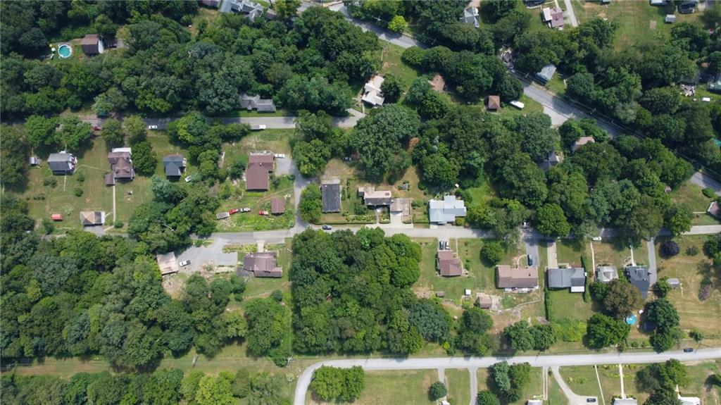 605 Center Street Emlenton, PA 16373 - Photo 47 of 47 an aerial view of residential house with outdoor space and trees all around