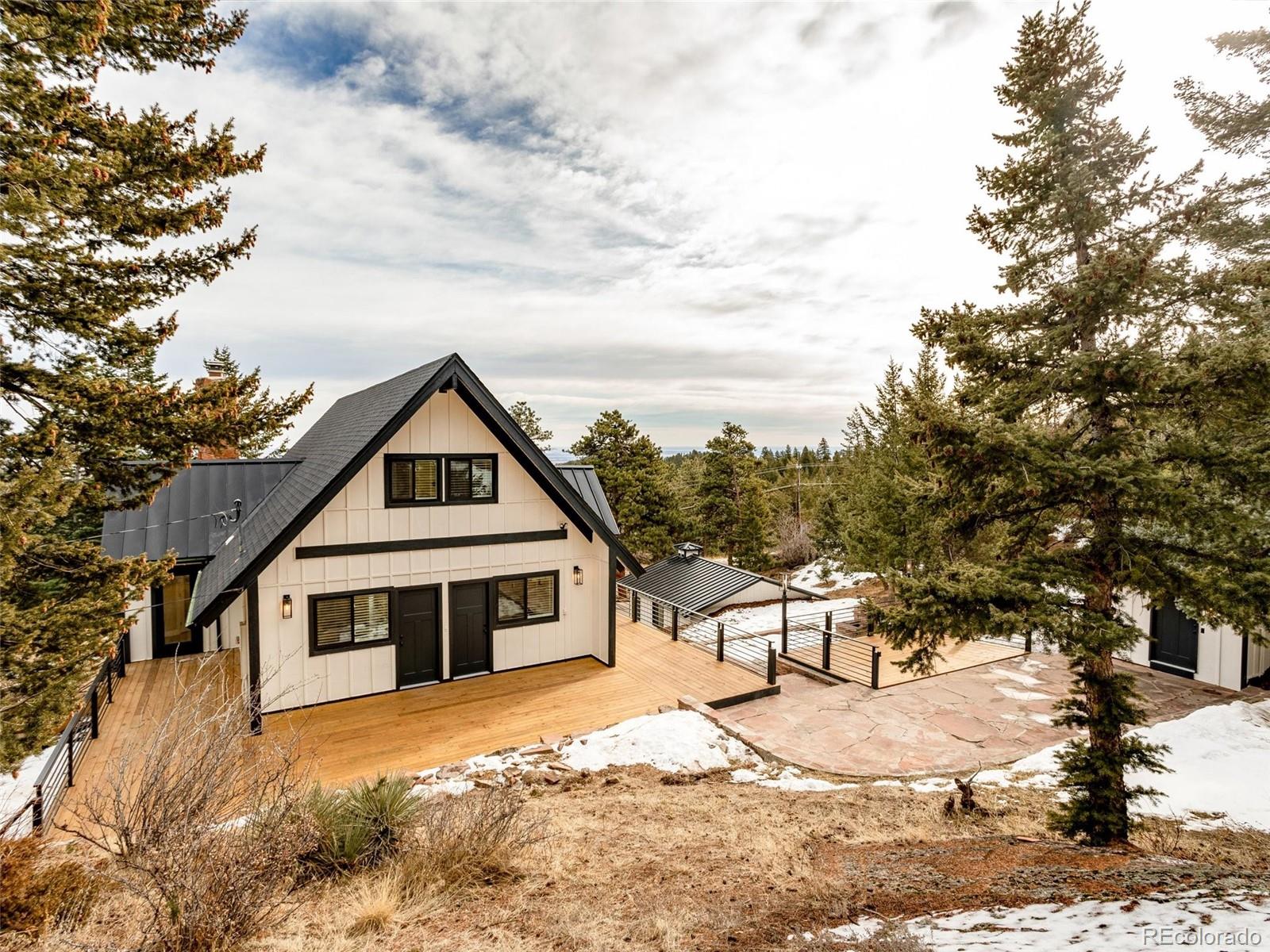 442 Deer Trail Road Boulder, CO 80302 - Photo 38 of 40 a house view with a outdoor space