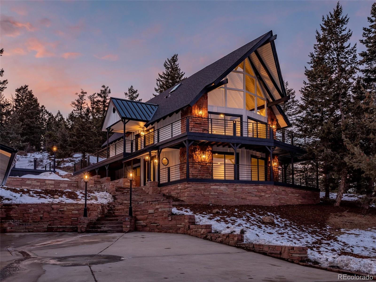 442 Deer Trail Road Boulder, CO 80302 - Photo 6 of 40 a front view of a house