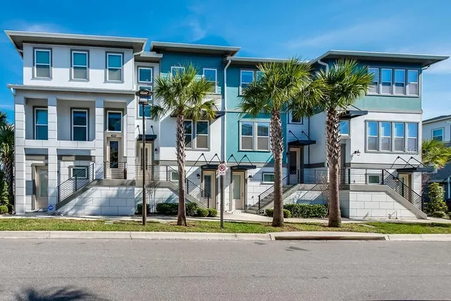 front view of house with a yard