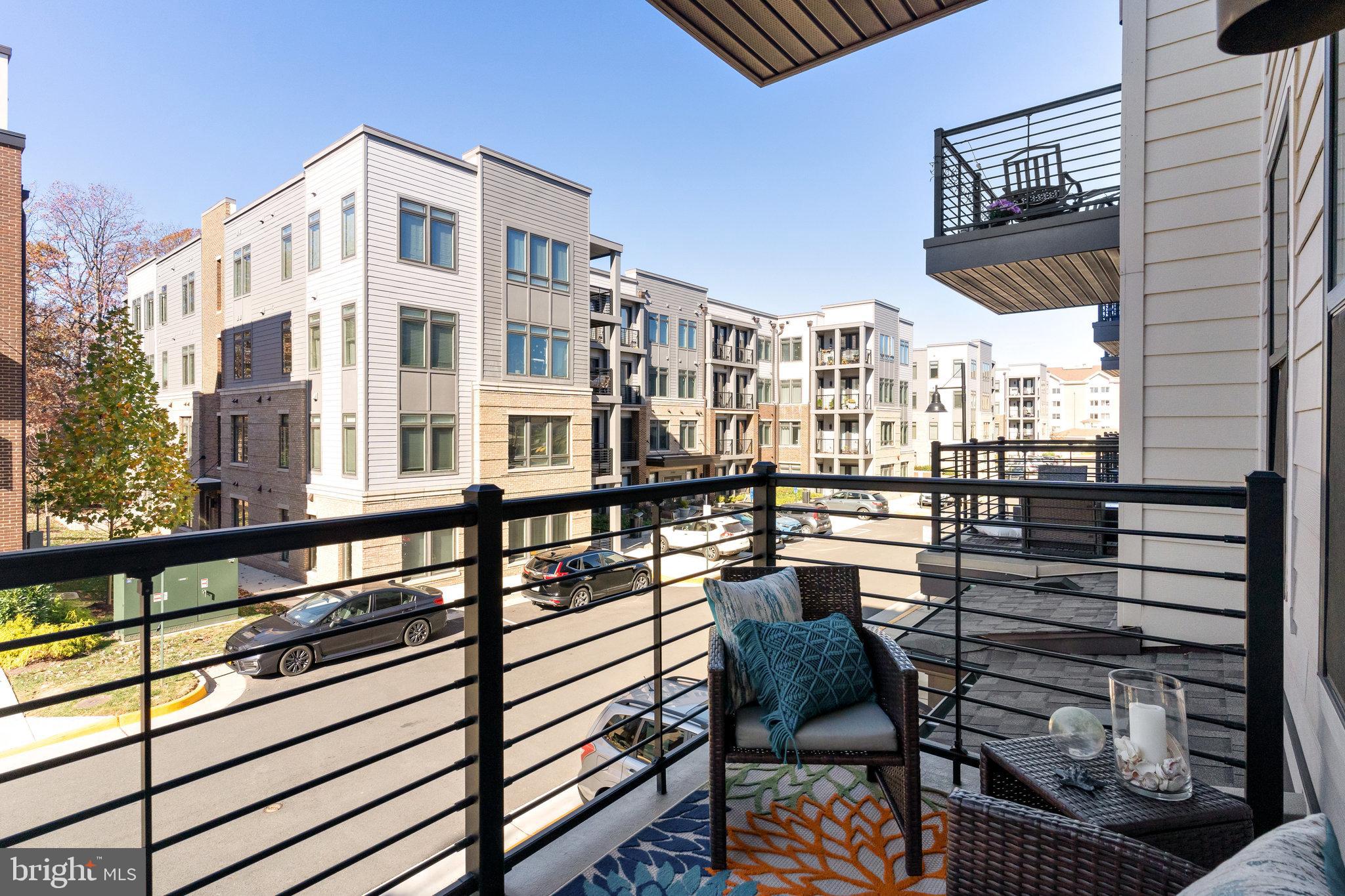 1660 Bandit Loop Reston, VA 20190 - Photo 22 of 39 a view of a balcony with chairs