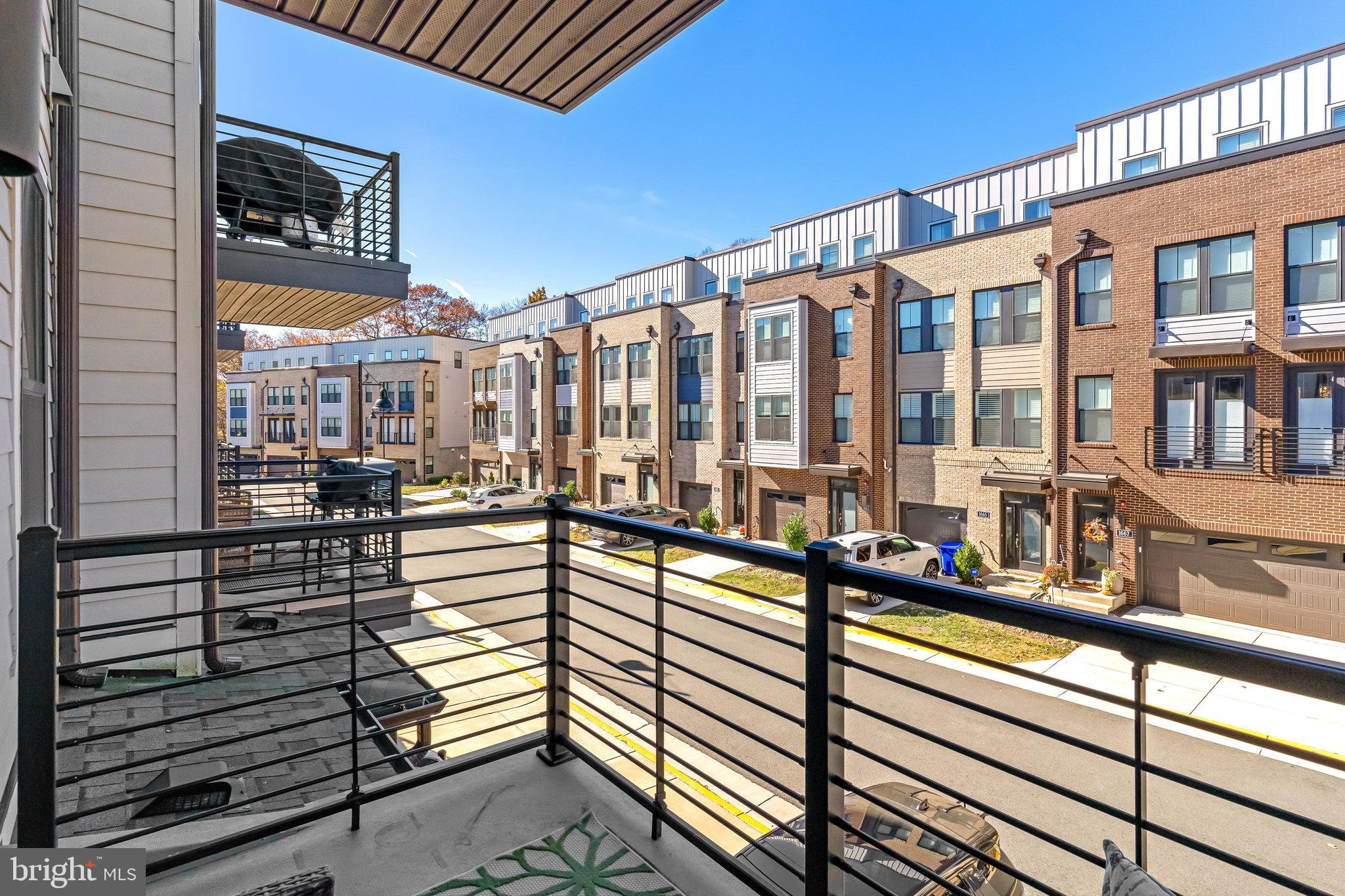 1660 Bandit Loop Reston, VA 20190 - Photo 23 of 39 a view of a building from a balcony
