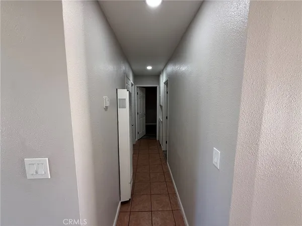 a view of hallway with stairs