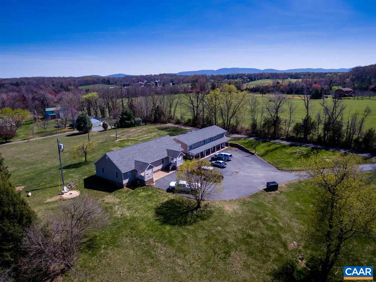 121 Abe Road Ruckersville, VA 22968 - Photo 3 of 28 an aerial view of a houses with a yard