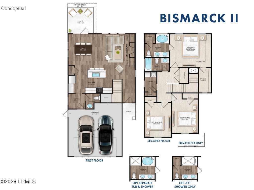 537 Sawmill Road Hardeeville, SC 29927 - Photo 3 of 3 Bismarck II Floorplan 9 19 23_MLS
