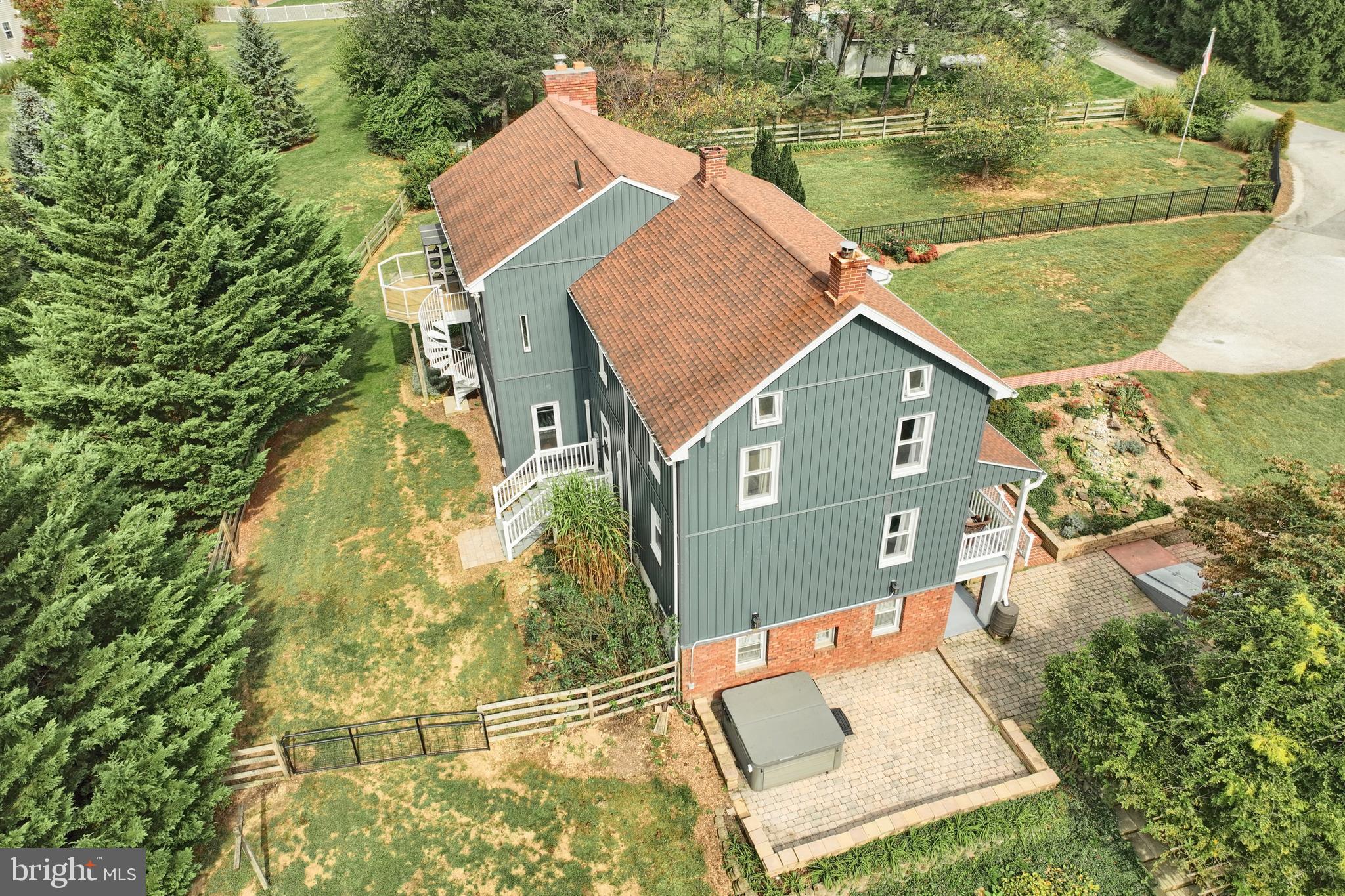 108 Kimberly Drive Hanover, PA 17331 - Photo 12 of 95 a aerial view of a house with swimming pool and sitting area