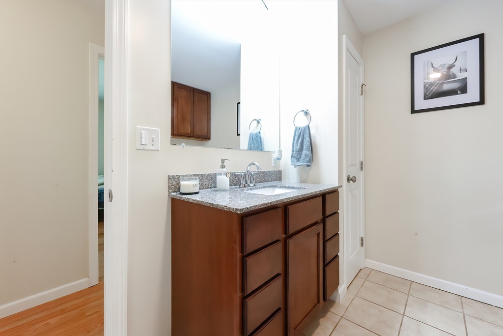 30 Town Farm Road North Brookfield, MA 01535 - Photo 23 of 42 a bathroom with a sink and a mirror