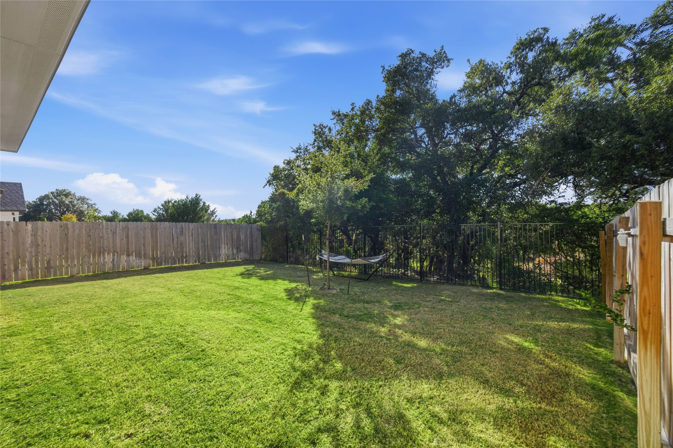 1008 Summer Glen Georgetown, TX 78628 - Photo 4 of 34 a backyard of a house with lots of green space