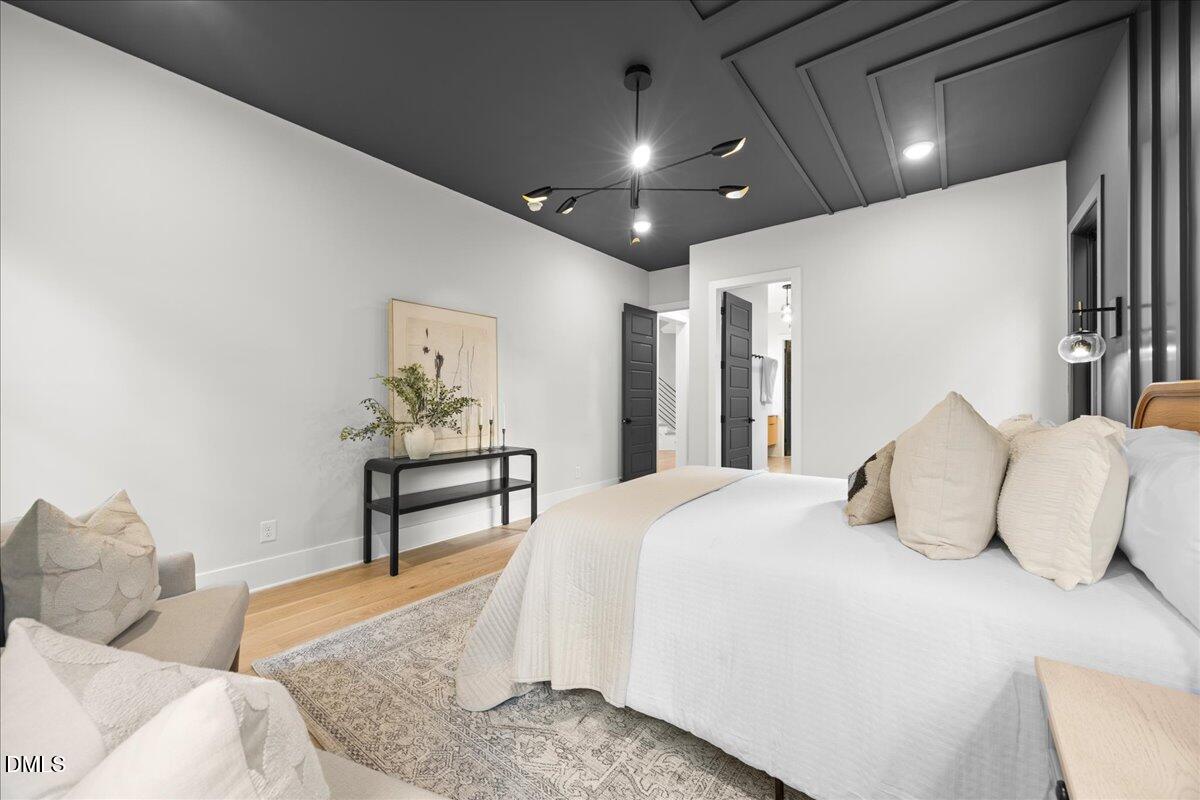 5406 Garrett Road Durham, NC 27707 - Photo 52 of 80 primary bedroom- main level