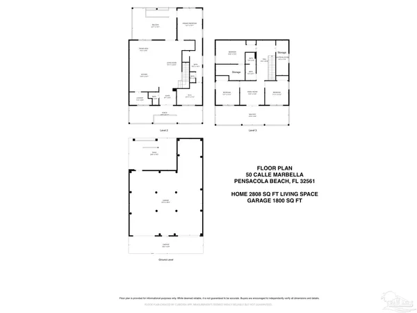 $1,625,000 | 50 Calle Marbella, Pensacola Beach, FL 32561