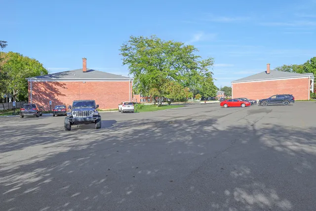 a car parked on the side of the road