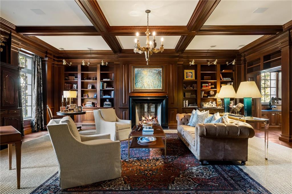 1405 Big Eddy Court Columbus, GA 31904 - Photo 21 of 53 a living room with fireplace furniture and a large window