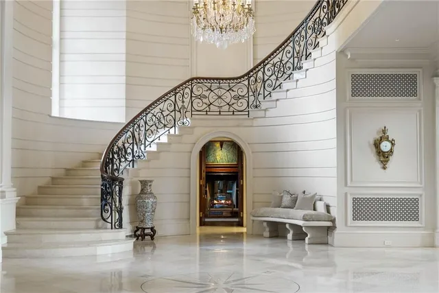 a view of a living room