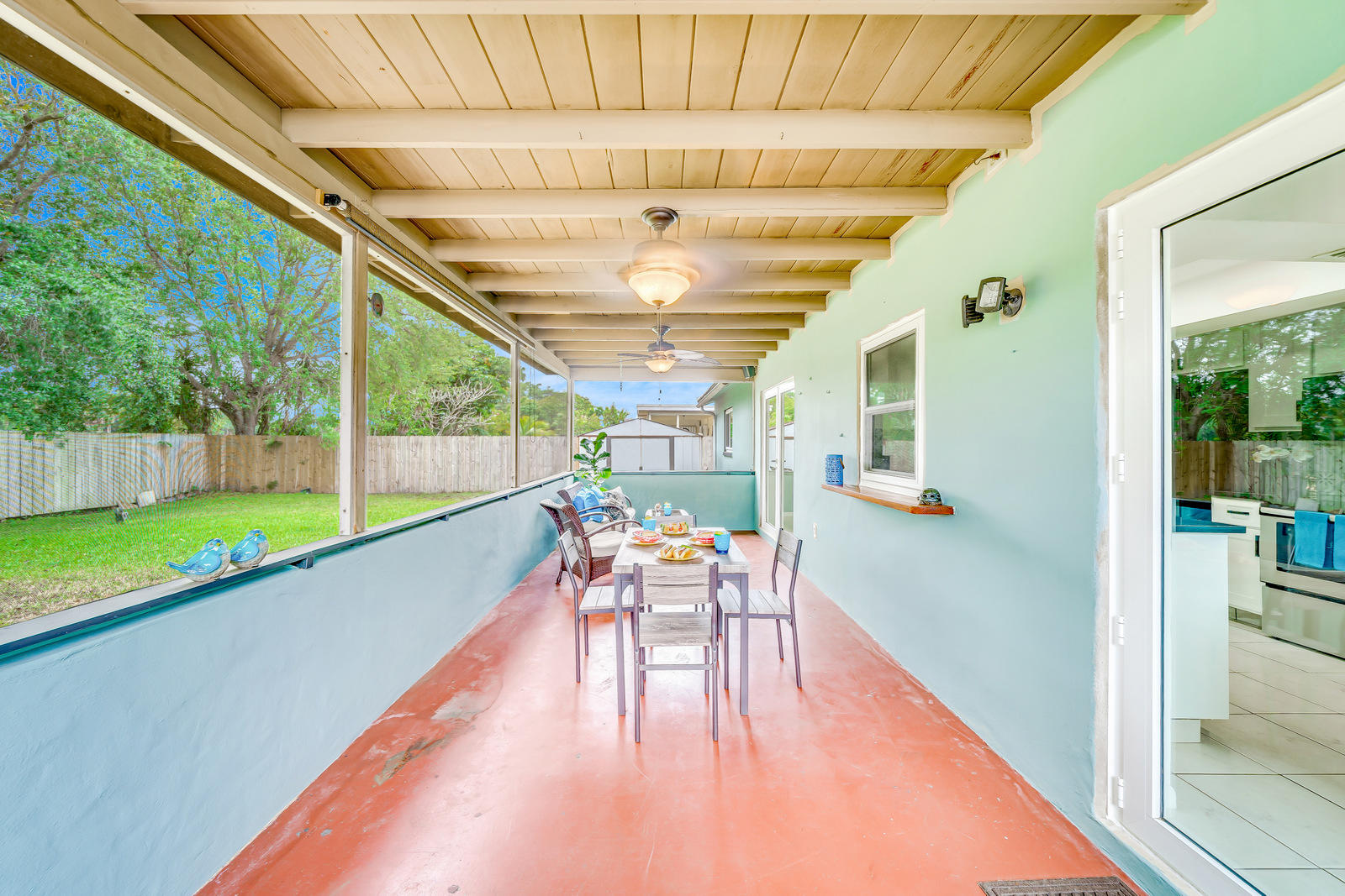 22330 Southwest 65th Avenue Boca Raton, FL 33428 - Photo 43 of 54 Covered and screened patio