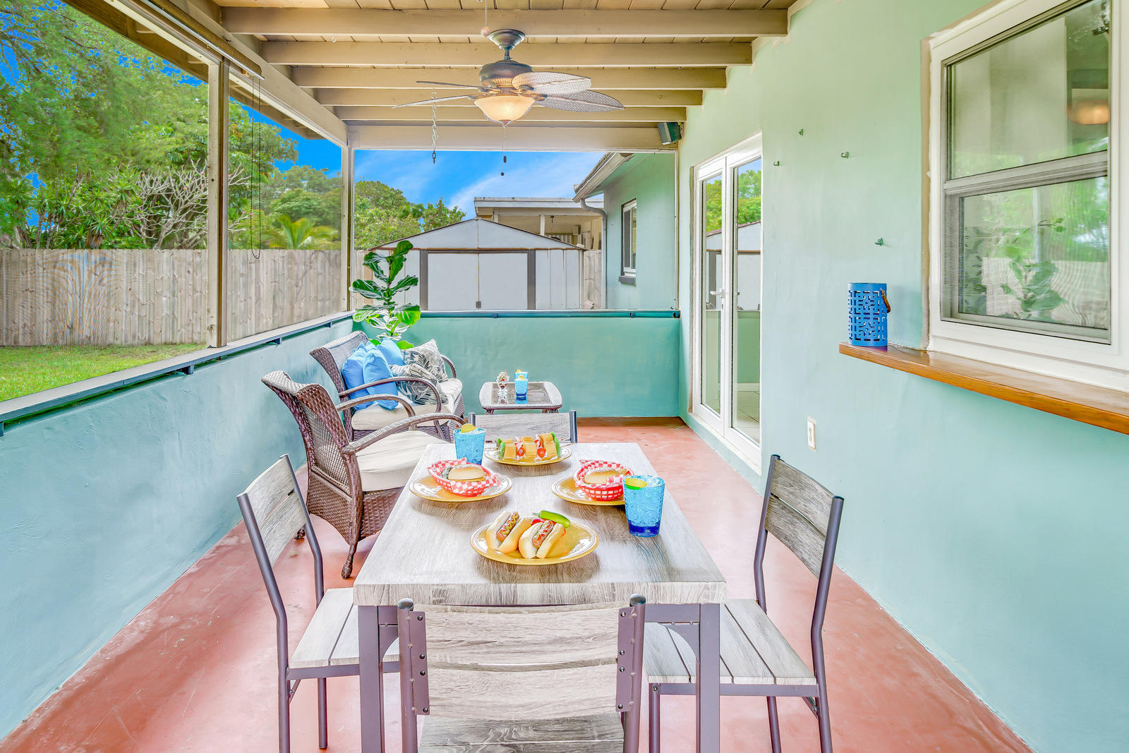 22330 Southwest 65th Avenue Boca Raton, FL 33428 - Photo 44 of 54 Covered & screened patio