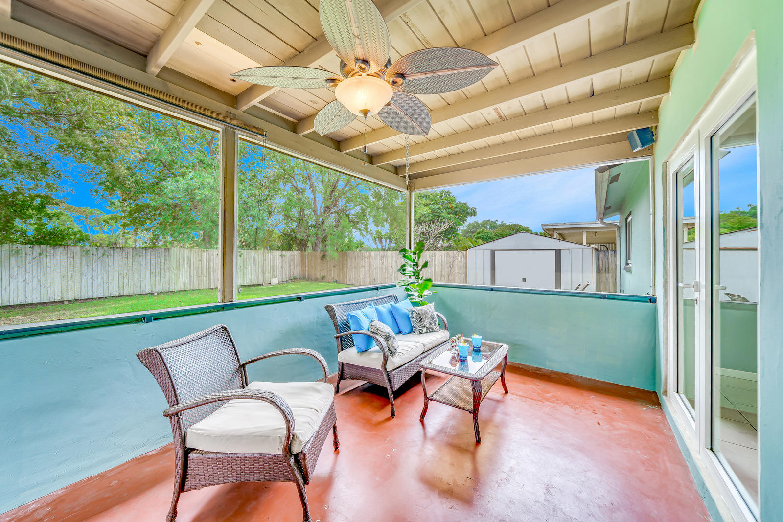 22330 Southwest 65th Avenue Boca Raton, FL 33428 - Photo 48 of 54 Covered/screened patio
