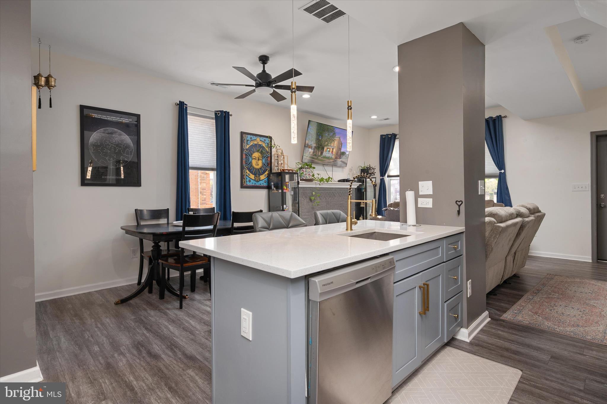 3714 5th Street Baltimore, MD 21225 - Photo 12 of 35 a kitchen with a sink and stove