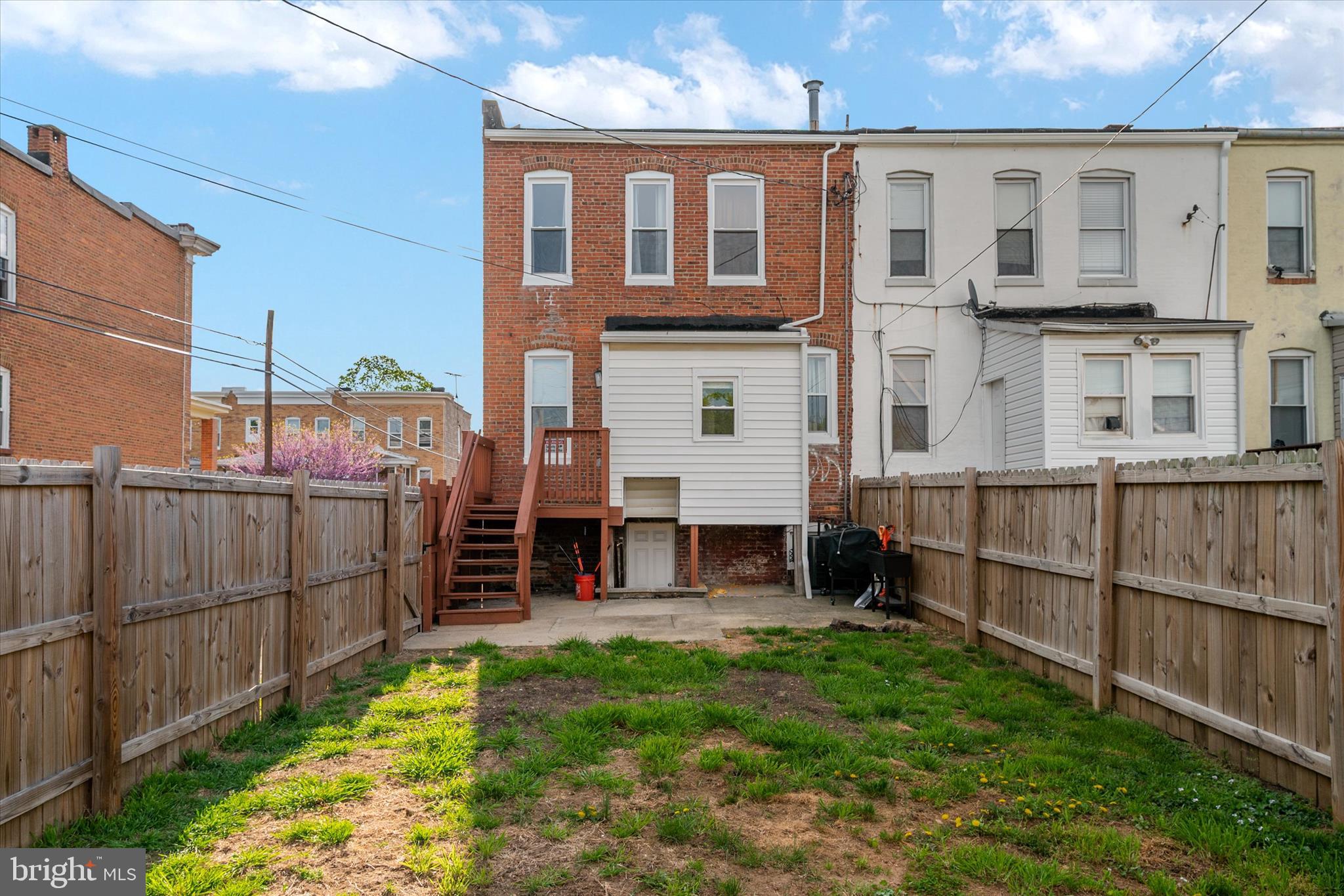 3714 5th Street Baltimore, MD 21225 - Photo 29 of 35 a view of a house with wooden fence