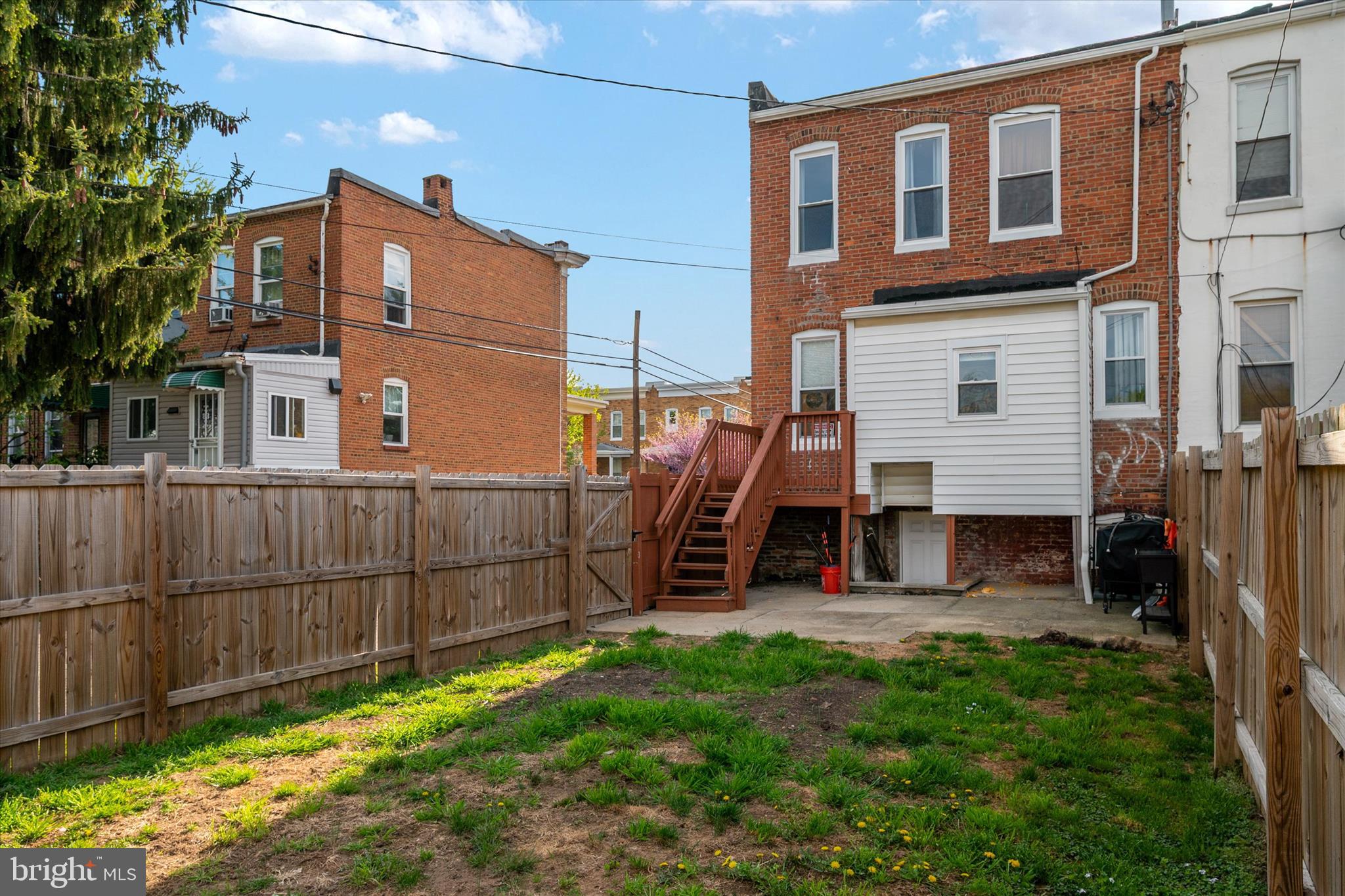 3714 5th Street Baltimore, MD 21225 - Photo 30 of 35 a view of a house with a yard and furniture