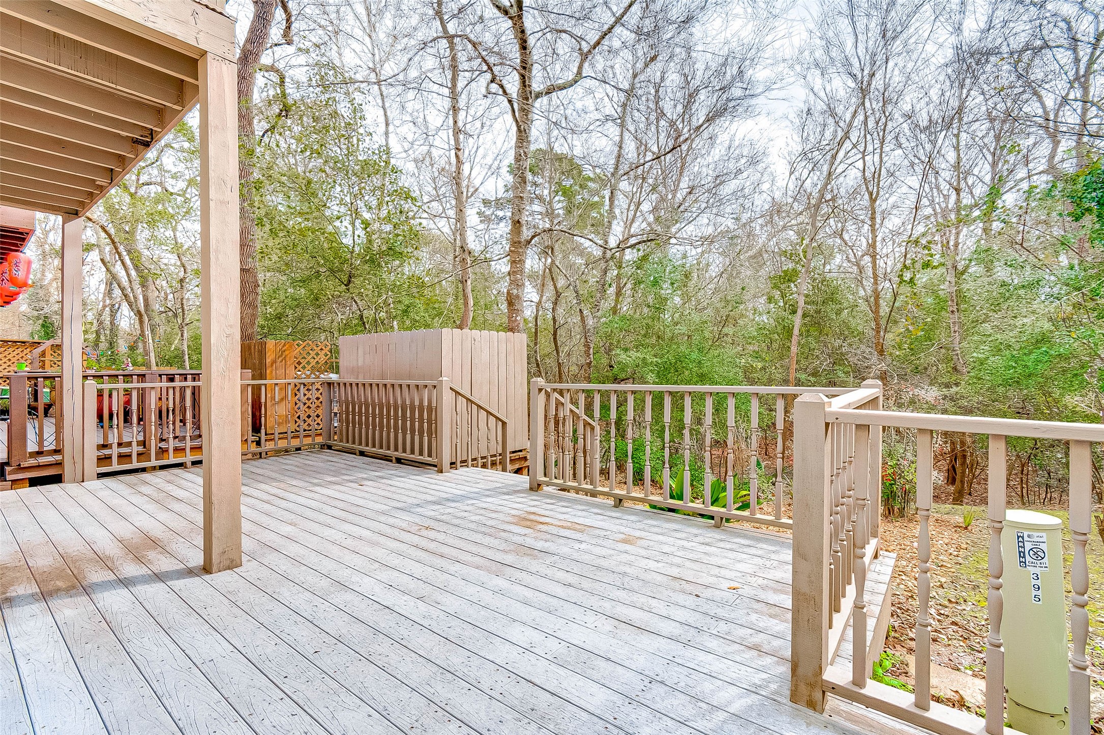 395 Rancho Bauer Drive Houston, TX 77079 - Photo 49 of 50 a view of a deck