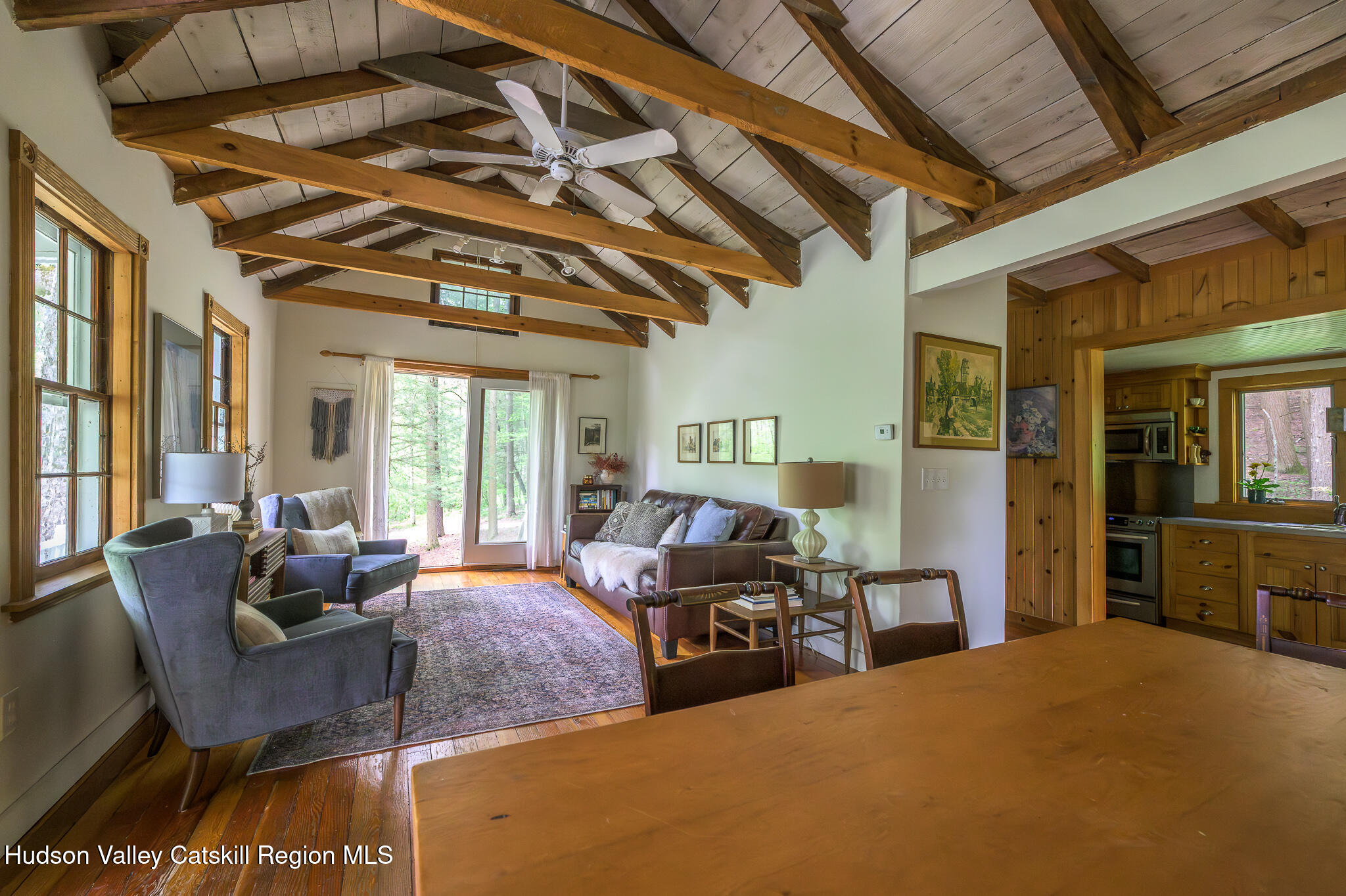 13 Tremper Association Road Canaan, NY 12029 - Photo 5 of 25 Great room looking into kitchen