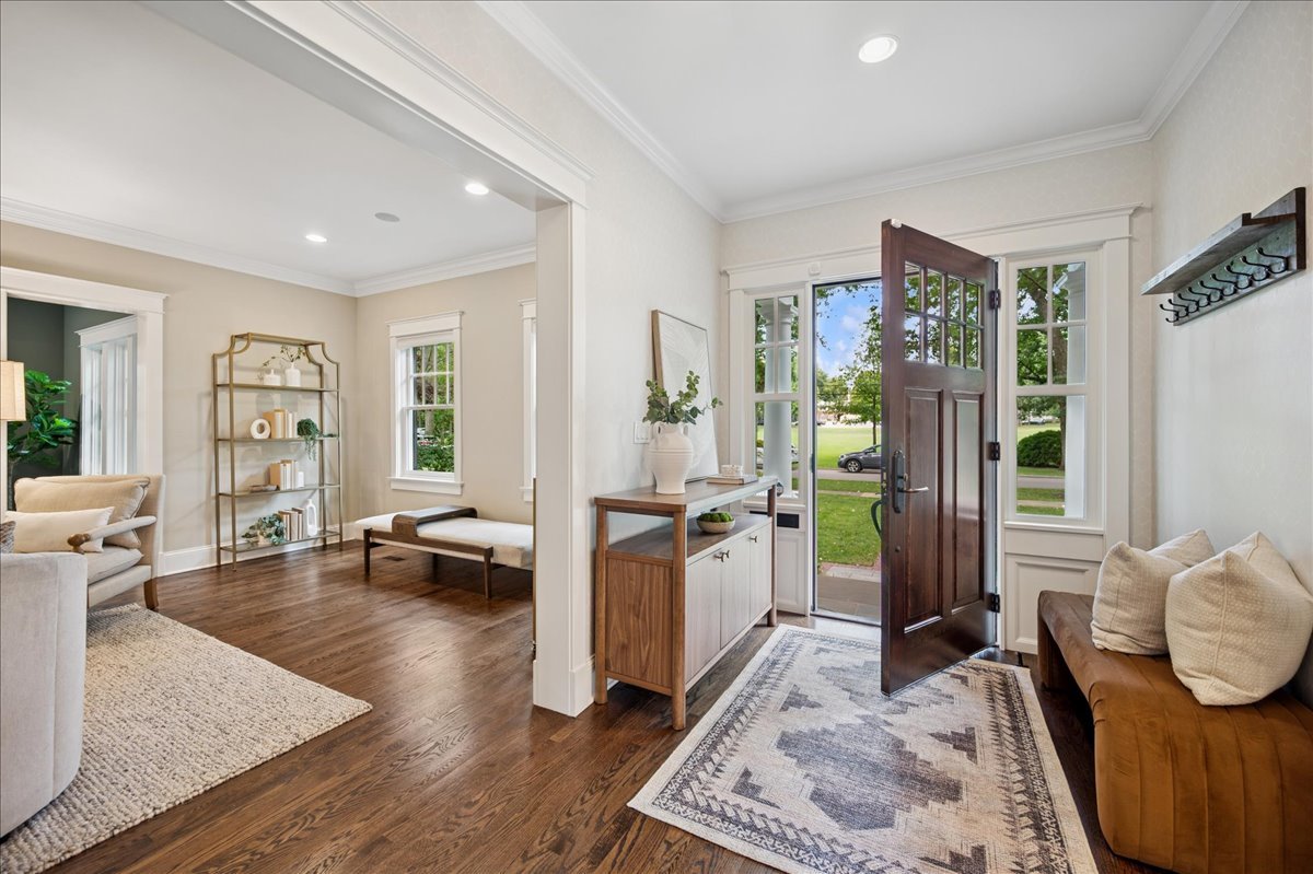 519 Cedar Street Winnetka, IL 60093 - Photo 3 of 36 a living room with furniture and a large window