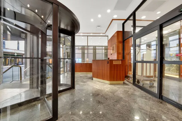 a view of interior of a building