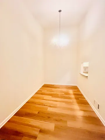 a view of empty room