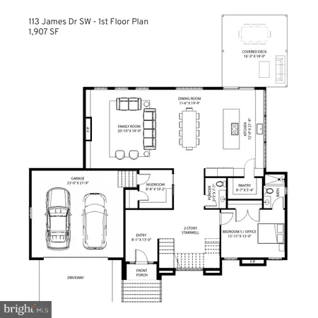$2,495,000 | 113 James Drive Southwest, Vienna, VA 22180