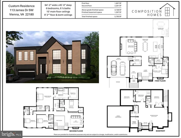 $2,495,000 | 113 James Drive Southwest, Vienna, VA 22180