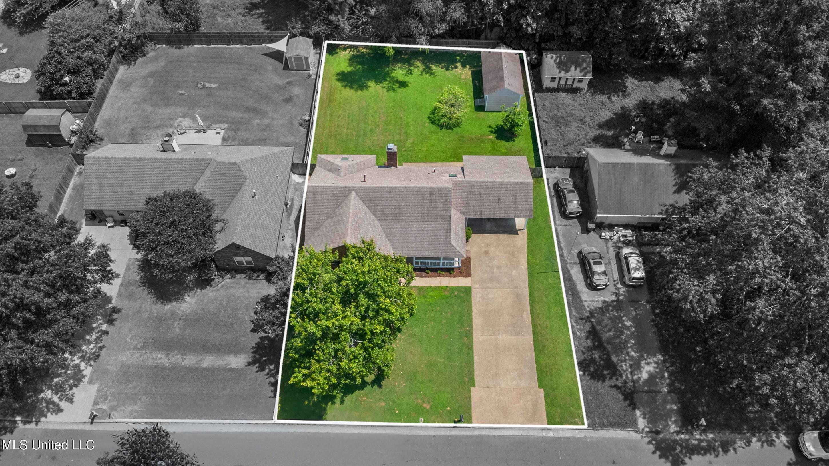 6671 River Birch Road Walls, MS 38680 - Photo 22 of 27 Aerial View