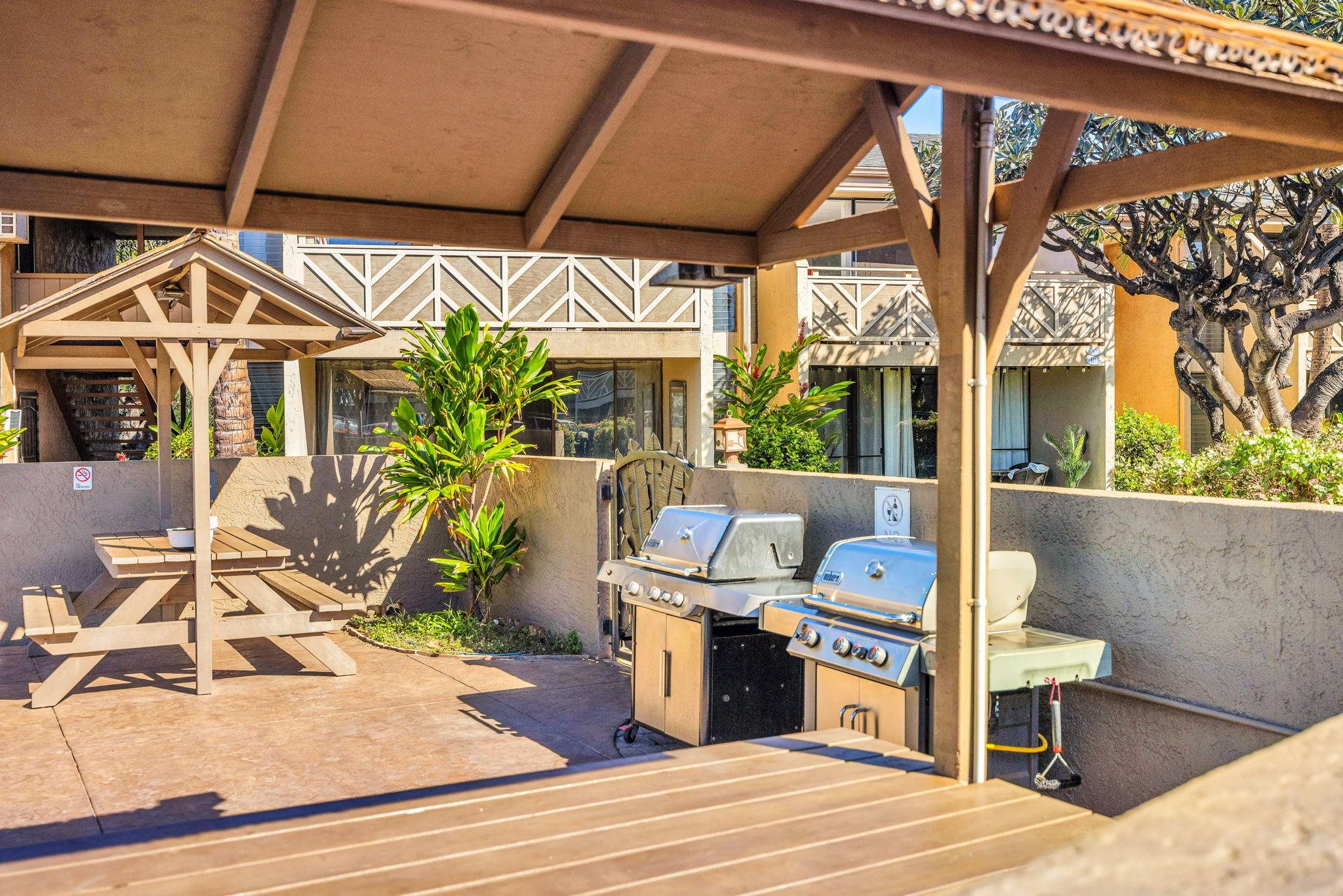 483 South Kihei Road, Unit 215 Kihei, HI 96753 - Photo 44 of 49 a view of a chairs and table in the patio